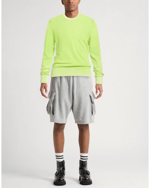 DIESEL Green Sweaters for men