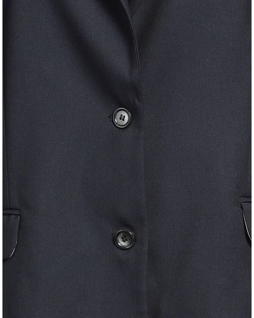 THE GARMENT Blue Blazer Recycled Polyester, Viscose, Elastane