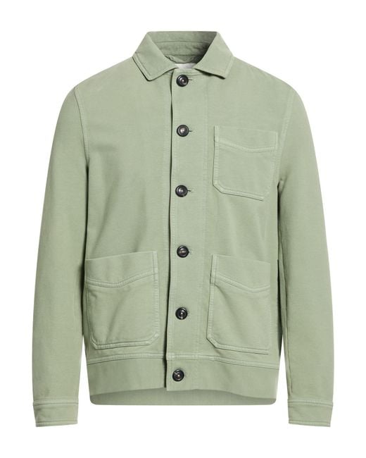 Circolo 1901 Green Jacket Cotton, Elastane for men