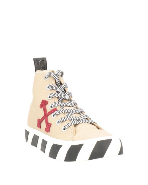 Off-White c/o Virgil Abloh Natural Trainers for men