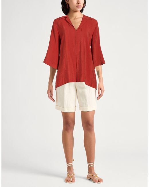 Alpha Studio Red Shirts