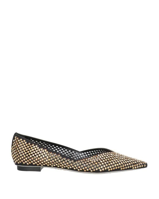 Rene Caovilla Gray Ballet Flats