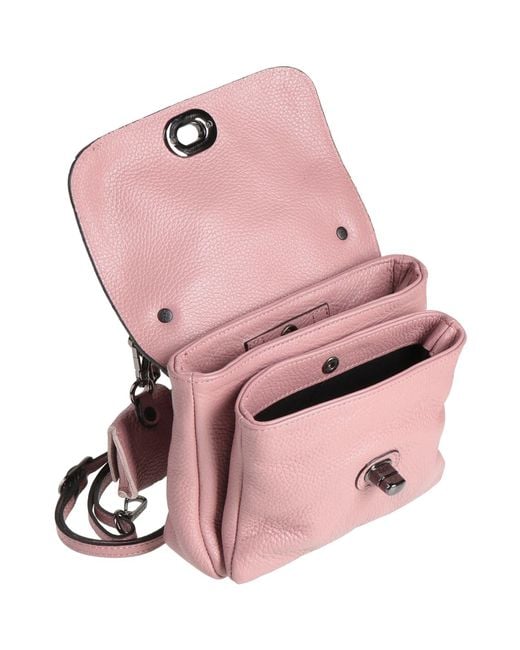 Gabs Pink Handbag Calfskin