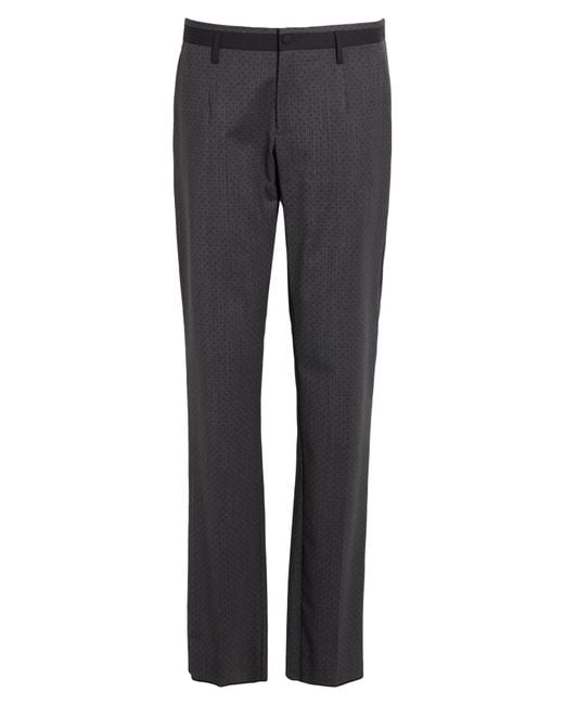 Dolce & Gabbana Gray Pants Virgin Wool, Elastane for men