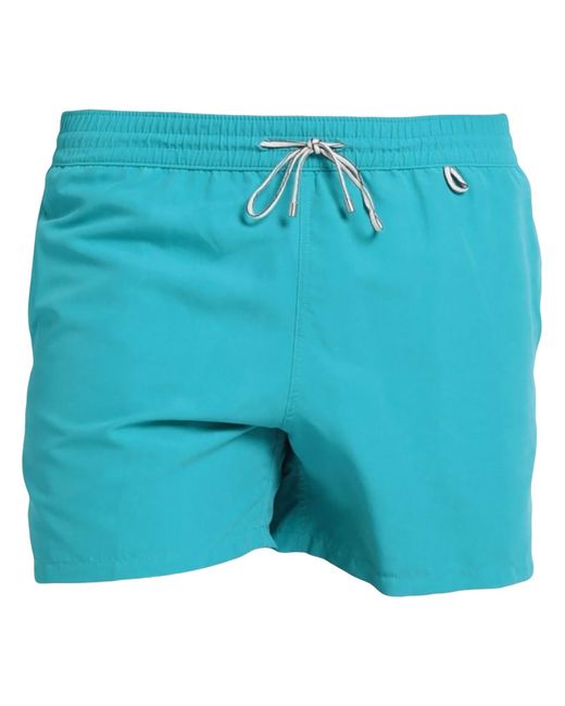 Loro Piana Synthetic Swim Trunks in Turquoise (Blue) for Men | Lyst