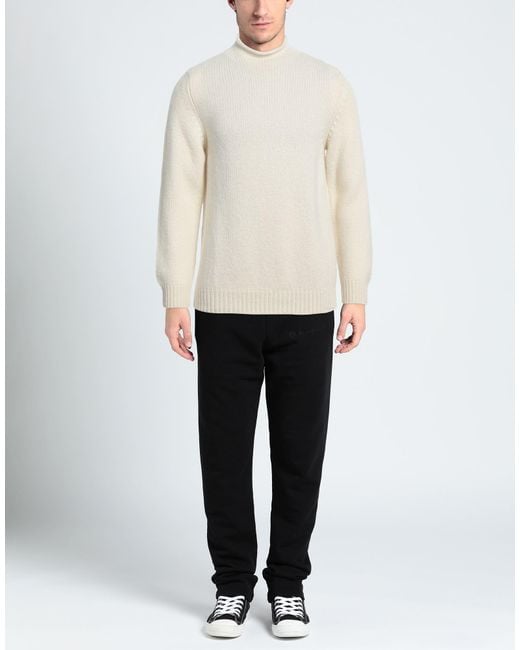 Fedeli White Turtleneck for men