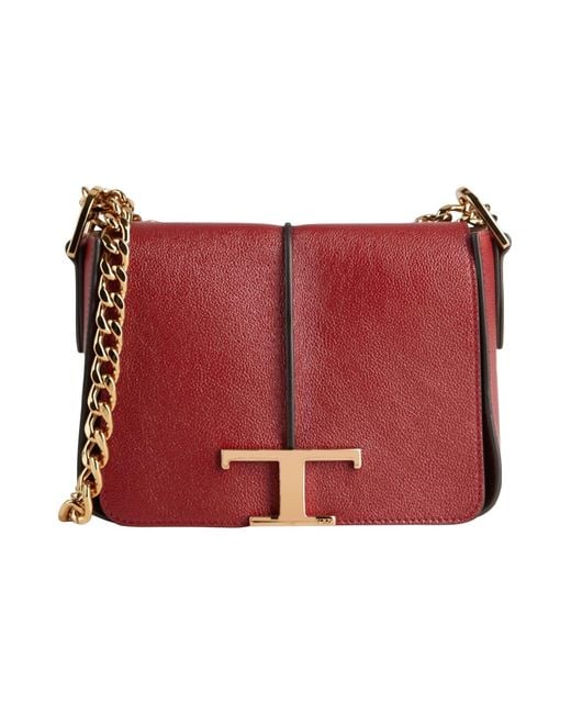 Tod's Red Schultertasche