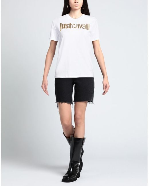 Just Cavalli White T-shirt