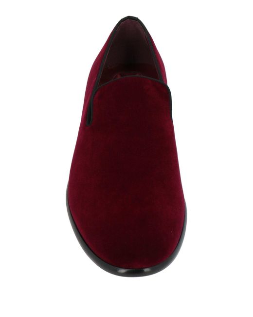 Dolce & Gabbana Red Loafers for men