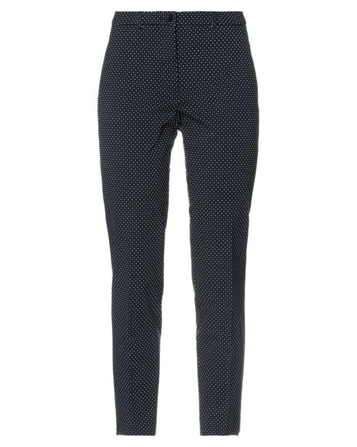 SEVENTY VENEZIA Blue Midnight Pants Viscose, Polyamide, Polyester, Elastane