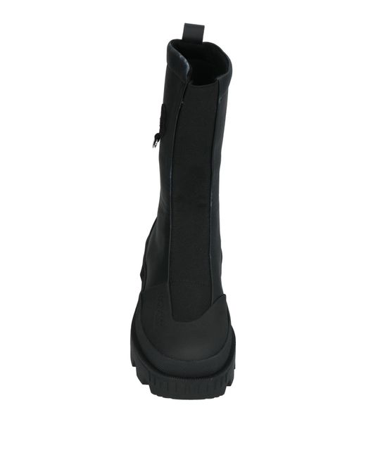 Moncler Black Ankle Boots