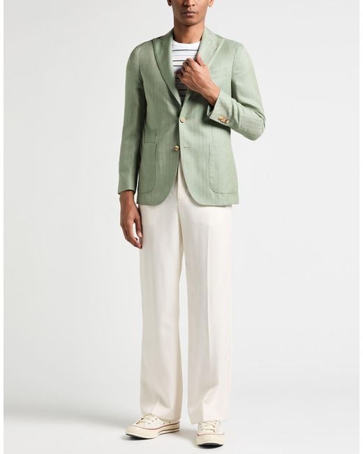 Boglioli Green Blazer for men