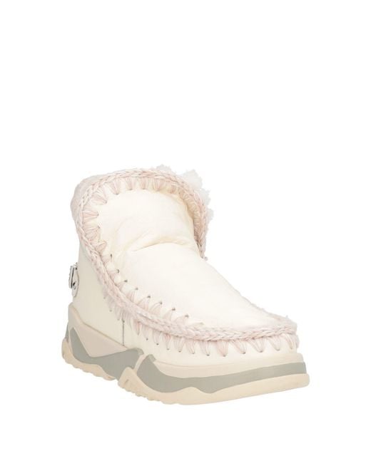 Mou Natural Ankle Boots