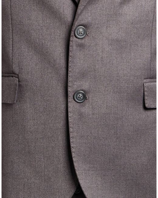 MULISH Gray Suits for men