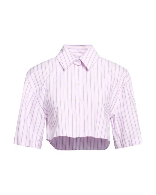 Patrizia Pepe Pink Shirt Cotton