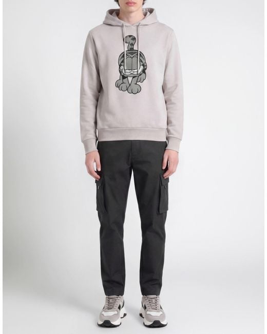 Iceberg Gray Light Sweatshirt Cotton for men