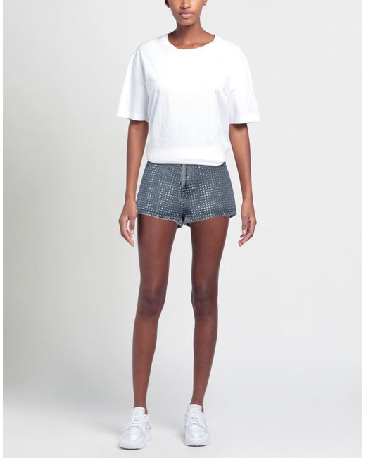 Haikure Blue Denim Shorts