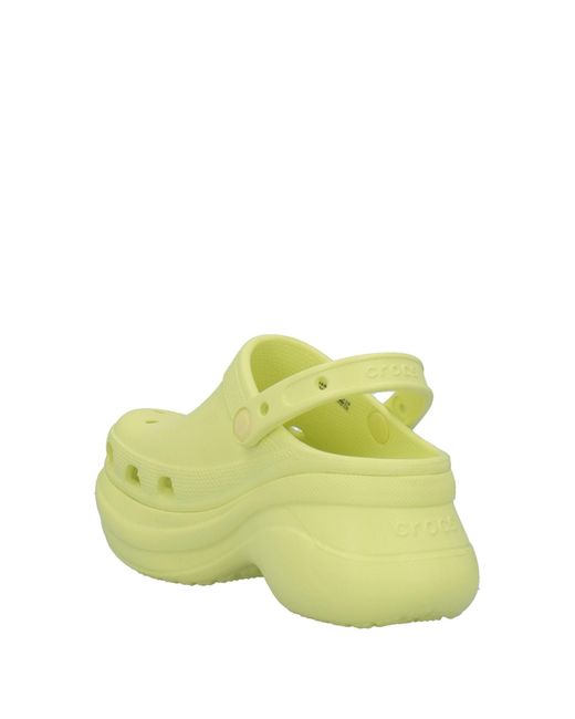 CROCSTM Yellow Mules & Clogs