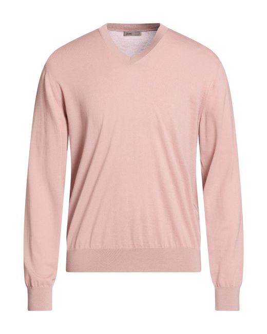 Pullover Herno de hombre de color Pink
