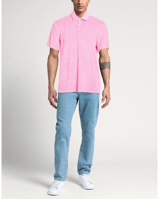 JASPER Los Angeles Pink Polo Shirt for men