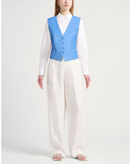 P.A.R.O.S.H. Blue Waistcoat
