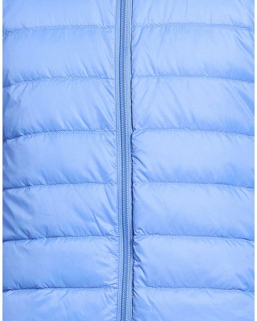 EA7 Blue Puffer Polyamide for men