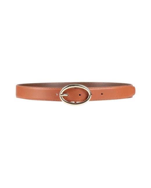 Karl Lagerfeld White Belt