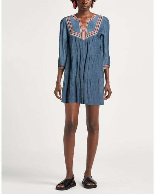 Ba&sh Blue Mini Dress
