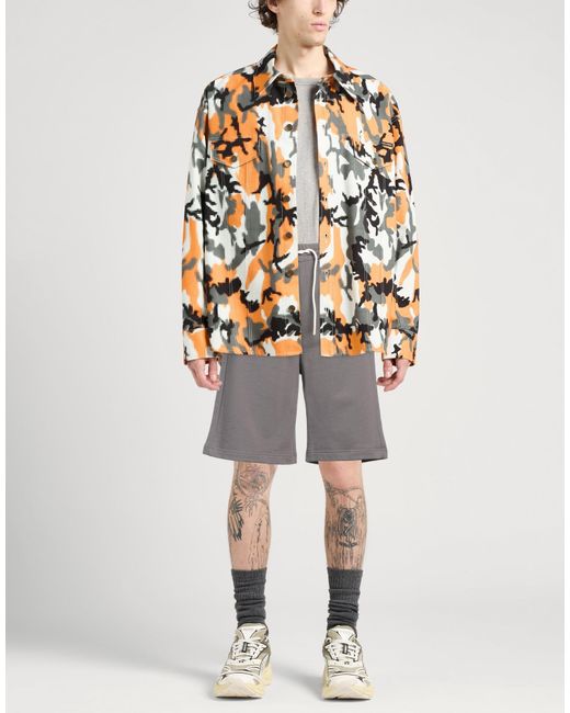 MSGM Gray Shorts & Bermuda Shorts for men