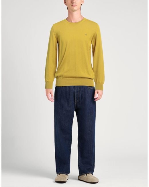 Pullover Brooksfield de hombre de color Yellow