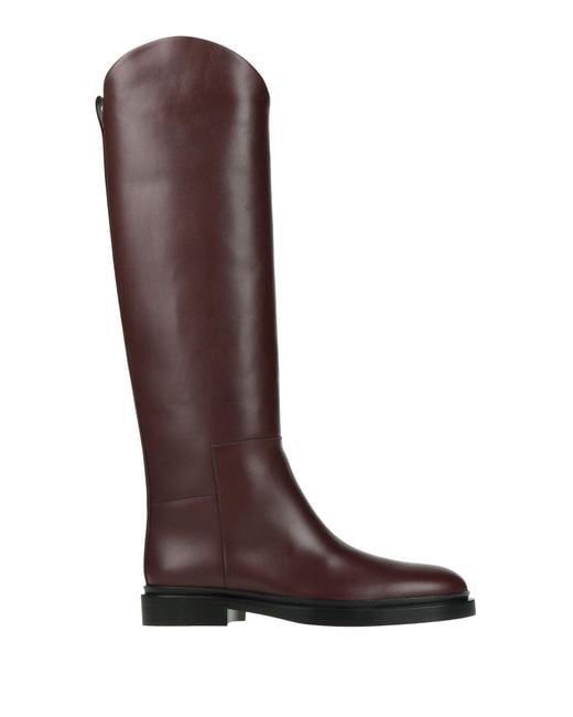 Jil Sander Brown Boot