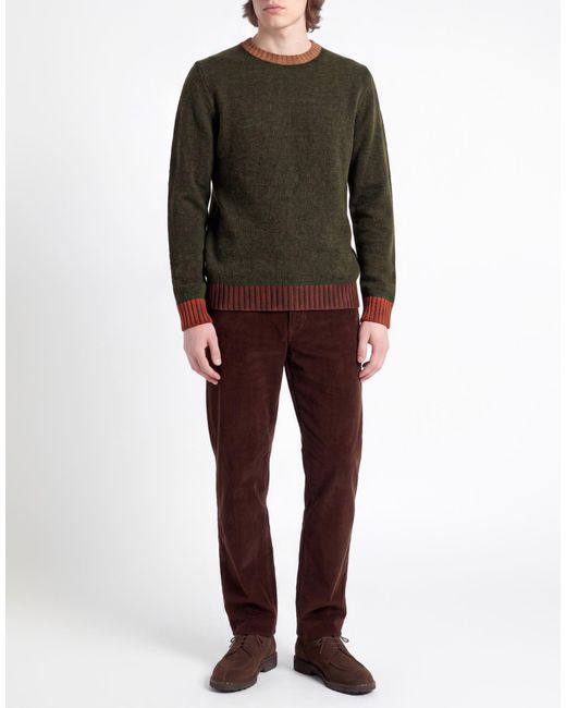 Pullover Irish Crone de hombre de color Green