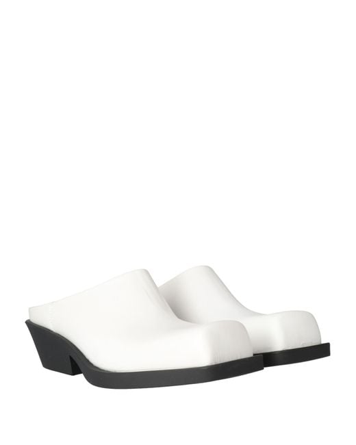 Marni White Mules & Clogs