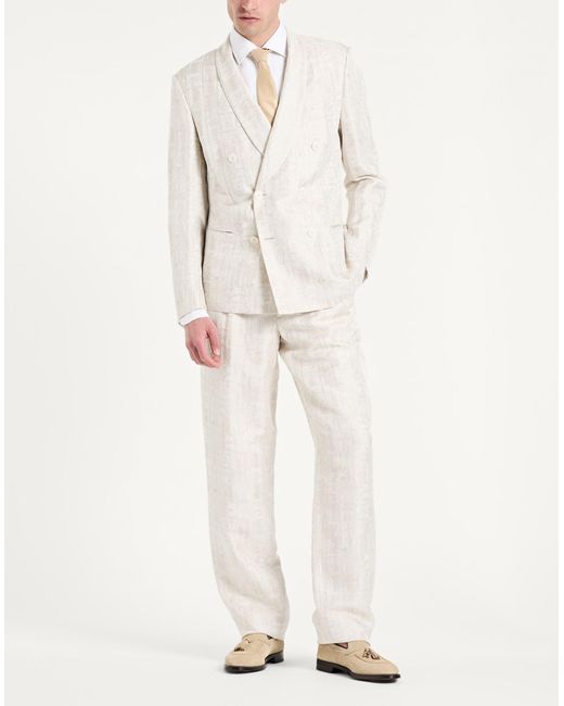 Giorgio Armani White Trouser for men