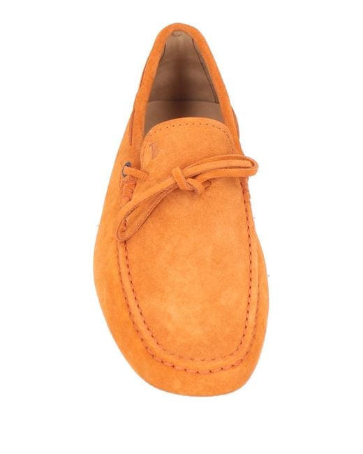 Tod's Orange Loafer for men