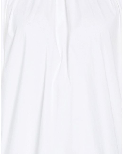 Eleventy White Top Cotton, Polyamide, Elastane