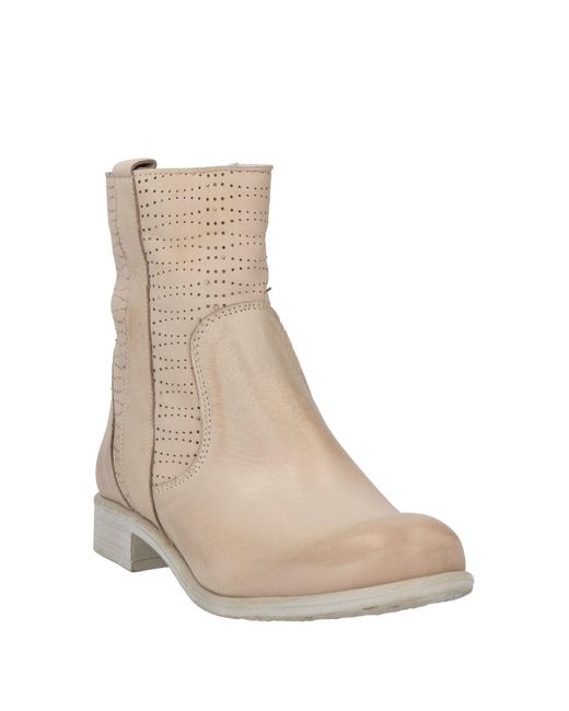 Divine Follie Natural Ankle Boots