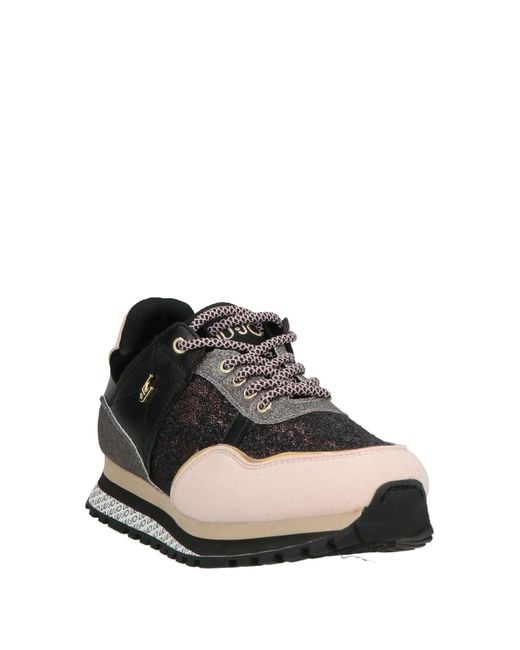 Liu Jo Black Sneakers Textile Fibers, Rubber