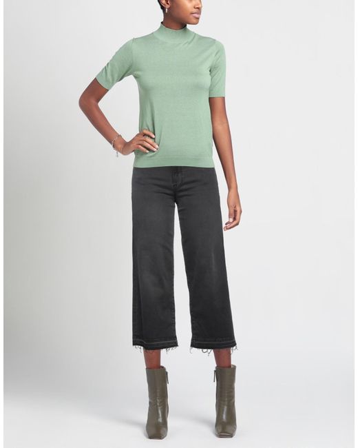 FRAME Gray Denim Trousers