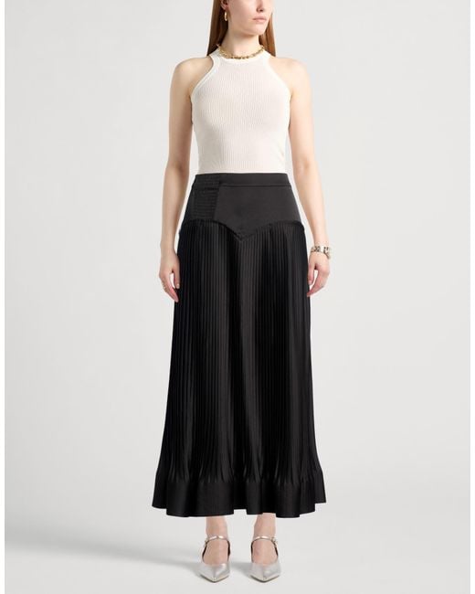 High Black Maxi Skirt