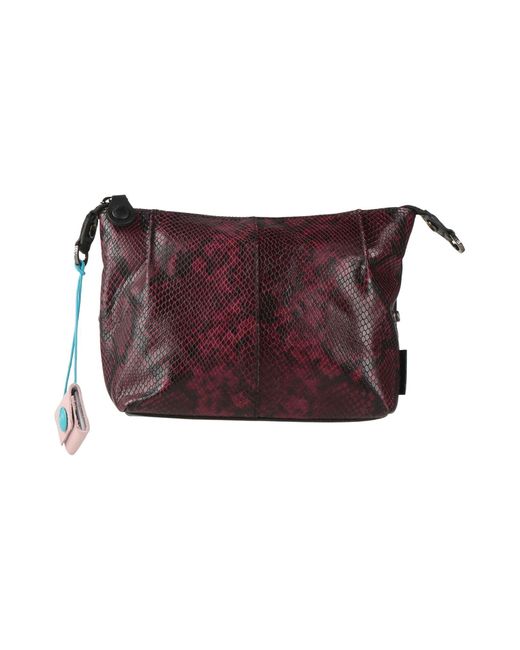 Gabs Purple Burgundy Cross-Body Bag Calfskin