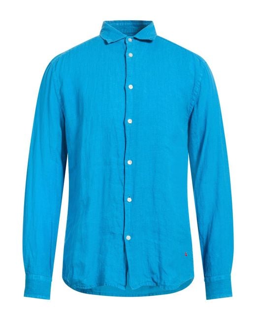 Peuterey Blue Shirts for men