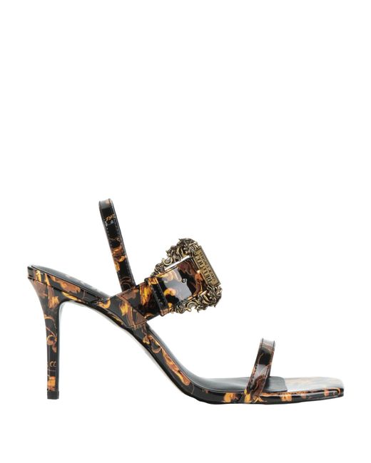Versace Jeans Couture White Sandals