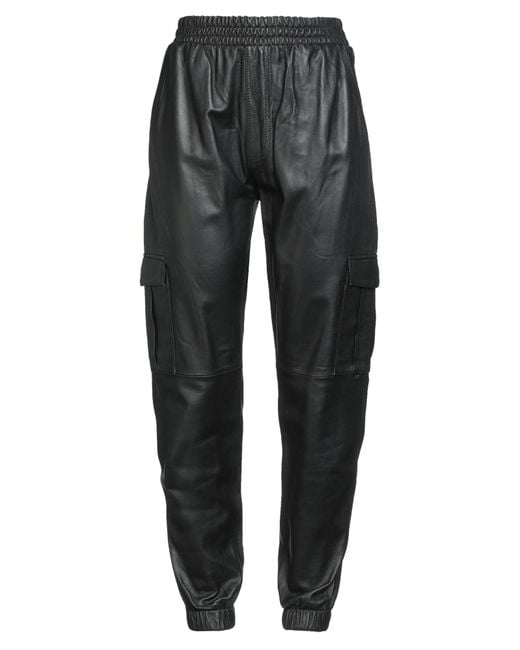 Oakwood Gray Pants Lambskin