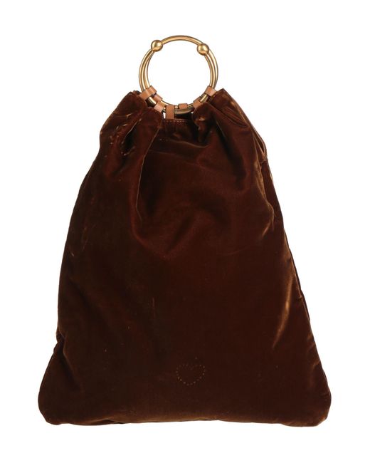 Red(v) Brown Handbag Textile Fibers