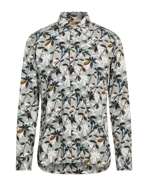 Alea Gray Shirt Cotton for men