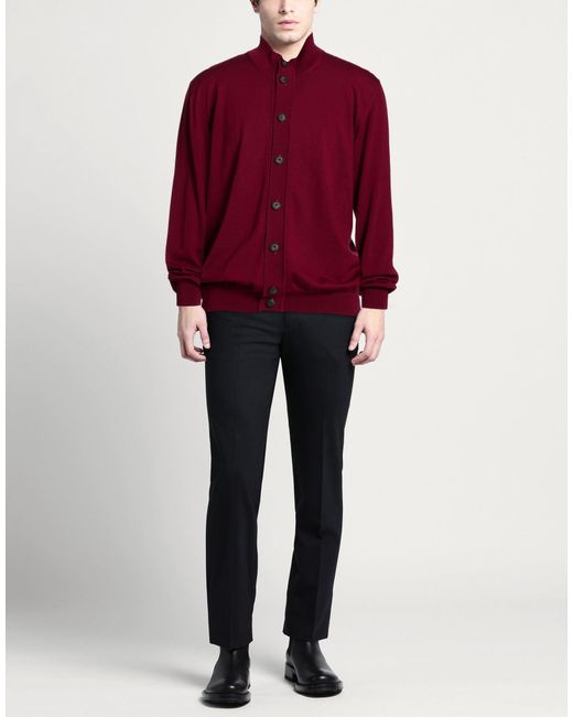 Alpha Studio Red Cardigans for men