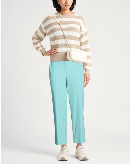 Semicouture Blue Trouser