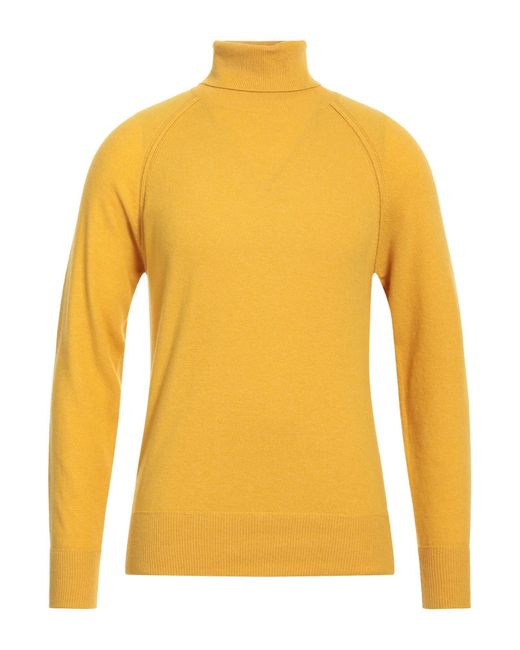 Paolo Pecora Yellow Turtleneck for men