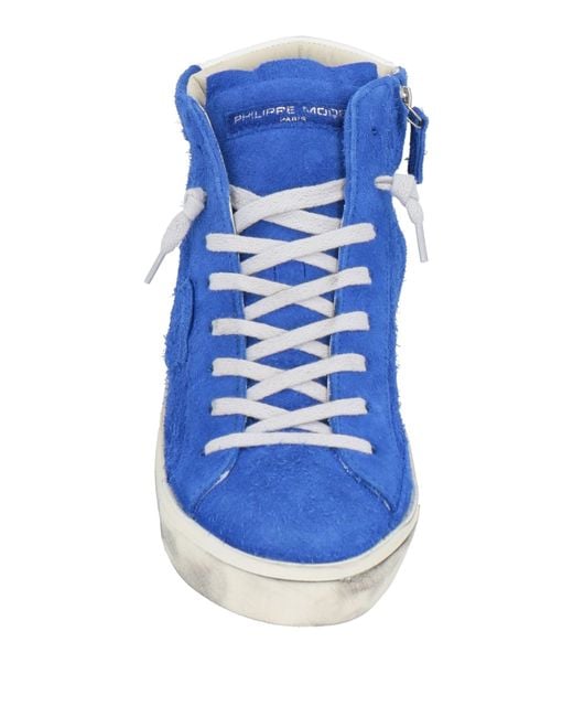 Philippe Model Blue Trainers for men